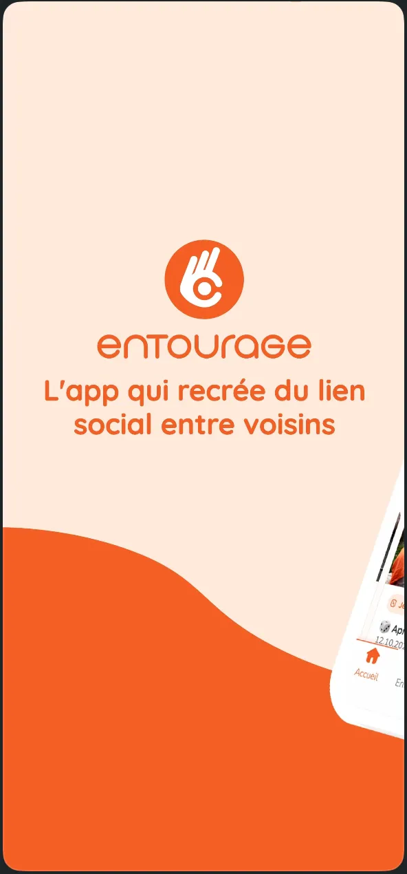 Entourage App Redesign · screen 1