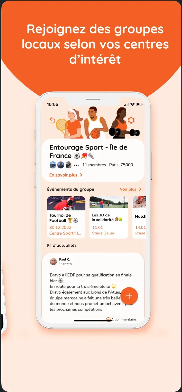 Entourage App Redesign · screen 4